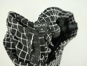 bluzy ochnik: Monki, Spodnie materiałowe damskie, rozmiar M — 4