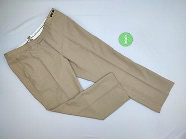 wysoki stan: Spodnie garniturowe dla mężczyzn, rozmiar 2XL — 2