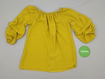 krotka bluzki z bufiastymi rękawami: Bluzka damska, rozmiar S — 3