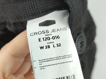 buty hobbita: Cross Jeans, Spodnie materiałowe damskie, rozmiar S — 5