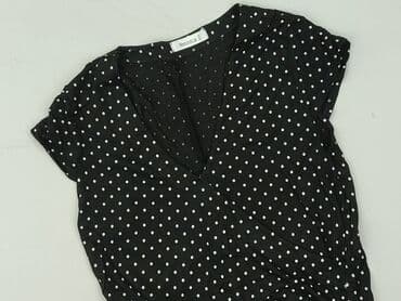 sukienki czarne w biale groszki: Yessica, Sukienka damska, L — 1