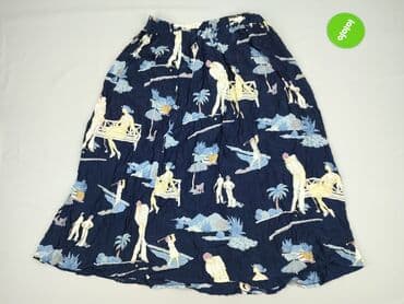 granatowa spódnice midi: Spódnica damska, rozmiar S — 3