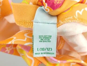 pomaranczowe legginsy 128: Legginsy Krótkie damskie, rozmiar L — 5
