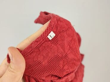 reserved sukienki czerwone: Women's blouse, size L (EU 40) — 4