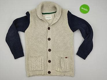 gruby bialy golf: River Island, Kardigan damski, rozmiar M — 2