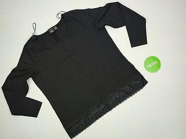 czarne bluzki basic: Bpc bonprix collection, Bluzka damska, rozmiar L — 3