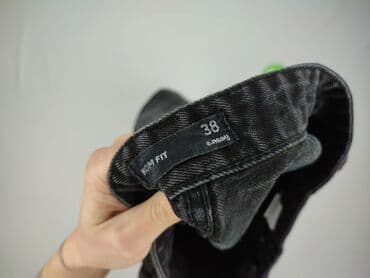 czarne baggy jeans: Sinsay, Jeansy damskie, rozmiar M — 4