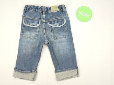 джинсова куртка: Denim pants, H&M, 12-18 months, condition - Good — 3
