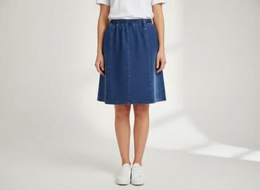 spódnice jeansowe duże rozmiary: Spódnica damska, rozmiar L — 1