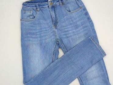 tally weijl jeansy z wysokim stanem: Spodnie jeansowe, 14 lat, 158/164, stan - Bardzo dobry — 1