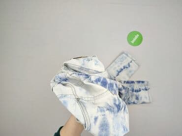 srebrne legginsy: Jeansy damskie, XS — 6