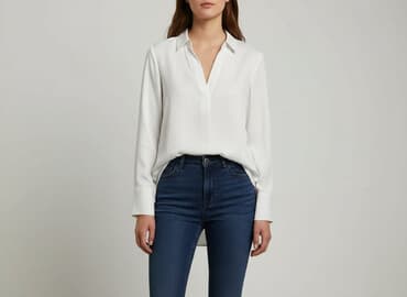 dluga biala koszula: YAYA, Koszula damska, rozmiar XS — 6