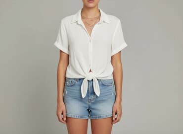 dluga biala koszula: FB Sister, Koszula damska, rozmiar S — 6