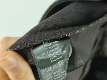 woskowane legginsy z wysokim stanem zara: Spodnie materiałowe damskie, rozmiar M — 6
