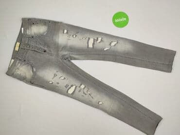 jeansy z diamencikami zara: Jeansy damskie, rozmiar S — 2