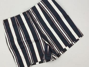 krótkie spodenki z wysokim stanem w paski: Reserved, Szorty damskie, rozmiar M — 2