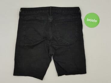 hm krótkie spodenki czarne: H&M, Szorty damskie, rozmiar M — 3