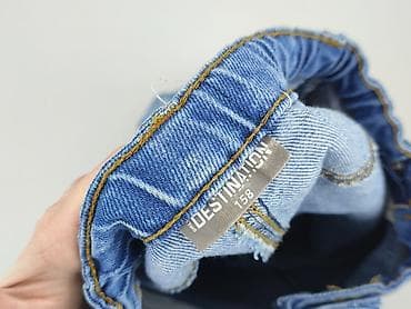 spodnie prosto jeans: Spodnie jeansowe, Destination, 13 lat, 158, stan - Bardzo dobry — 4