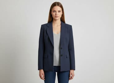 mohito marynarka niebieska: Marynarka damska, rozmiar S — 6