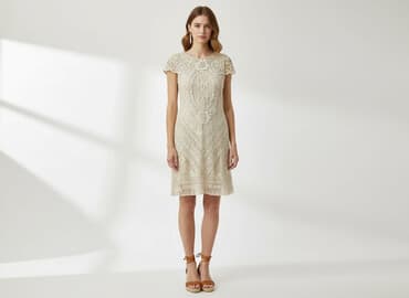 kapcie wiązane: Sukienka damska, rozmiar S — 6