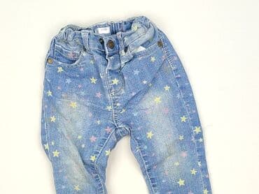 guess sukienki letnie: Denim pants, 9-12 months, condition - Very good — 1