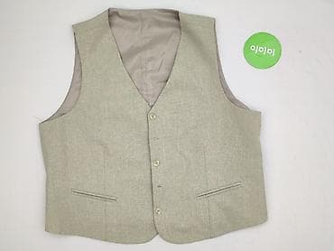 kostium na wesele: Kamizelka garniturowa dla mężczyzn, rozmiar 3XL — 2