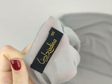 długi sweter sukienki: Zarina, Kardigan damski, rozmiar 8XL — 4