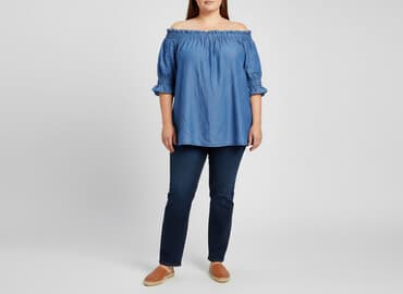 bluzki z elsą: Simply Be, Bluzka damska, rozmiar 4XL — 8
