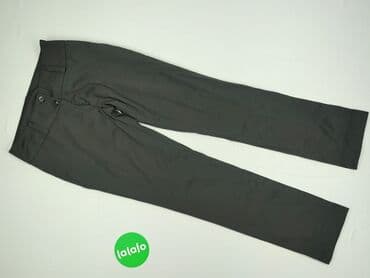 zara woskowane spodnie: Material trousers for women, size S (EU 36) — 2