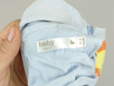 spodnie z obniżonym krokiem: Ogrodniczki, M&Co, 1-3 m, stan - Dobry — 4