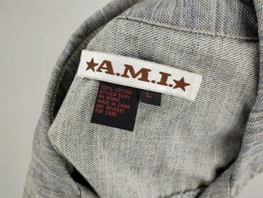 kurtka jeansowa louis vuitton: AMI, Kurtka jeansowa damska, rozmiar L — 4