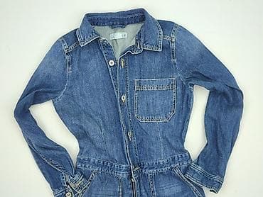 dżinsowy kombinezon damski: H&M L.O.G.G., Kombinezon damski, rozmiar S — 1