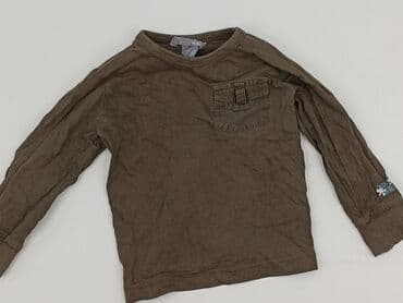 c and a bluza: Sweatshirt, H&M, 1.5-2 years, 86-92 cm, condition - Good — 1