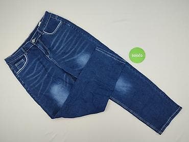 mom jeans fit: DENIM JEANS, Jeansy damskie, rozmiar XL — 2