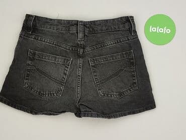 hm krótkie spodenki czarne: H&M, Szorty damskie, rozmiar XS — 3