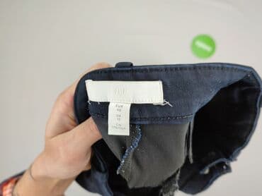 cekinowe spodnie h m: H&M, Spodnie materiałowe damskie, rozmiar M — 4