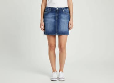 spódniczka jeansowe hm: H&M, Spódnica damska, rozmiar L — 7