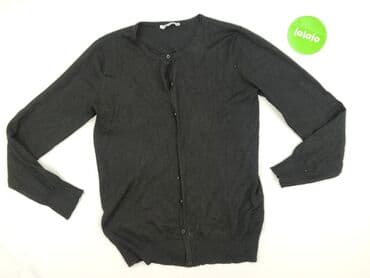 sweter z dekoltem v: Kardigan damski, rozmiar L — 2