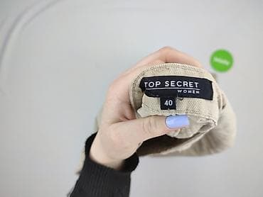 jeans water: Top Secret, Spodnie damskie, rozmiar L — 4