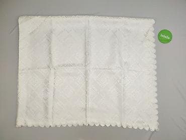 obrus na stół: Obrus 200 x 150, kolor - Biały, stan - Bardzo dobry — 2