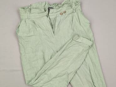 woskowane legginsy z wysokim stanem zara: Primark, Spodnie materiałowe damskie, rozmiar S — 1