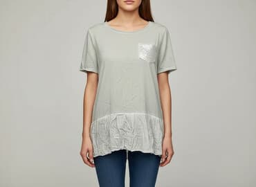 zielone bluzki koszulowe: Bluzka damska, rozmiar S — 7