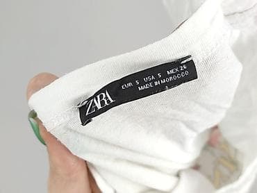 h: Zara, T-shirt damski, rozmiar S — 4
