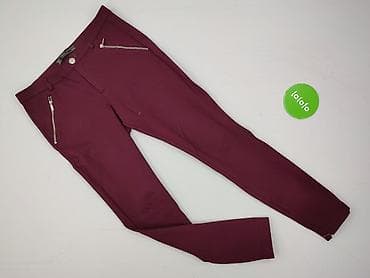 sweter bordo: Zara, Spodnie materiałowe damskie, rozmiar M — 2