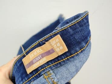 dżinsy z łańcuchem: Janina, Jeansy damskie, rozmiar 2XL — 4