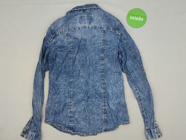 koszula niebieska hm: Piazza Italia, Koszula damska, rozmiar S — 3