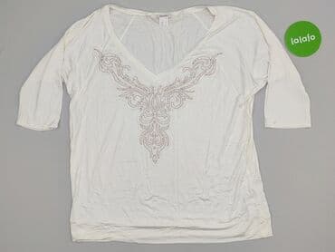 białe bluzki basic: Bluzka damska, rozmiar 2XL — 2