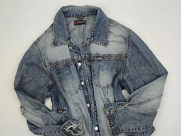 dżinsy kobiece: Kurtka jeansowa damska, rozmiar 2XL — 1