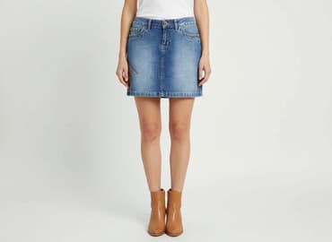 dżinsowe spódnice mini: Spódnica damska, rozmiar S — 6