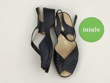 sandały koturna ccc: Sandals for women, size 42 — 3